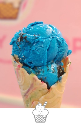 Cookie Monster Ice Cream Flavor